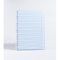 Caderno Listrado Azul - G