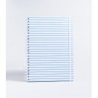Caderno Listrado Azul - G