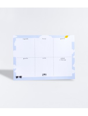 Planner Semanal Primavera-Verão